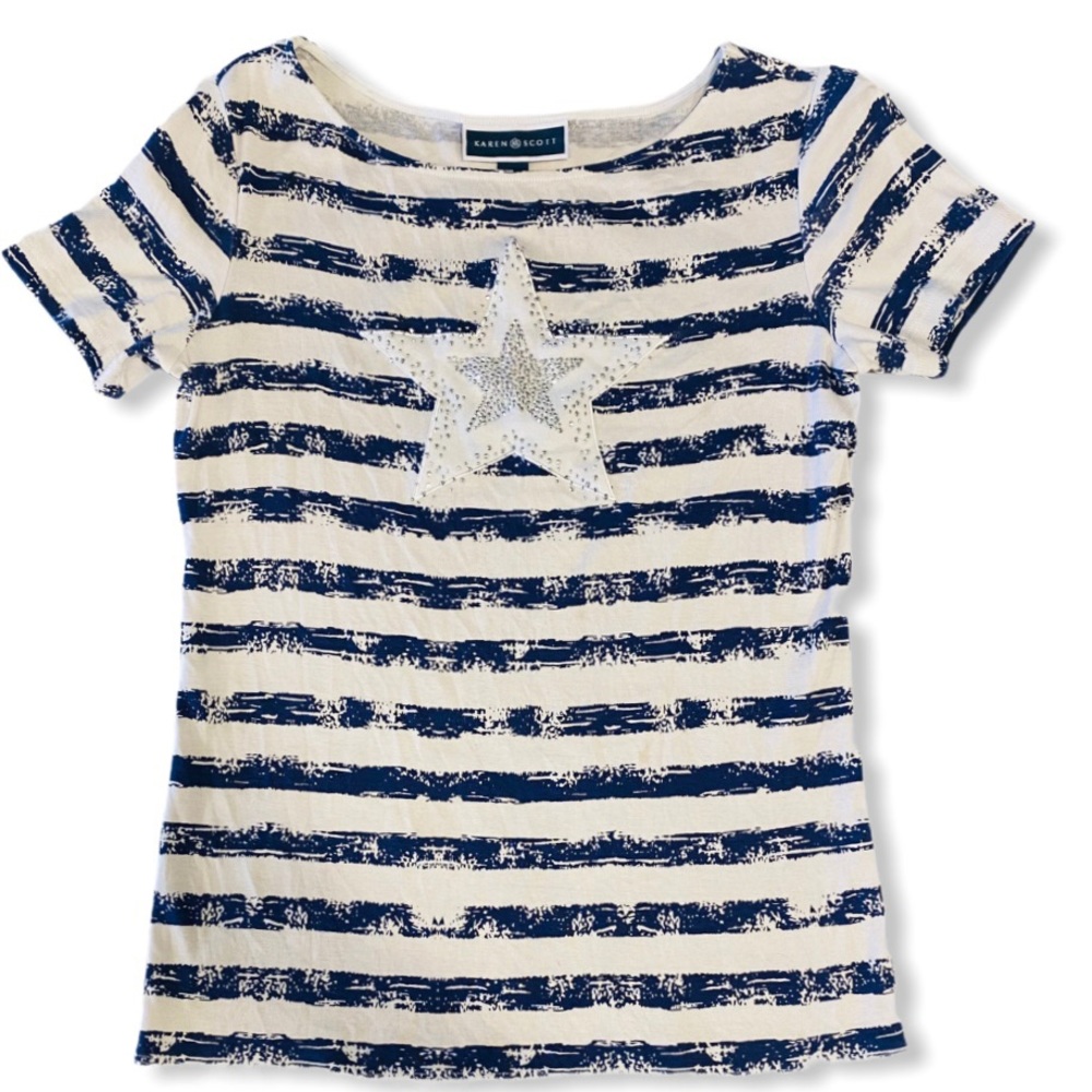 Striped Star Top - Picture 4 of 16